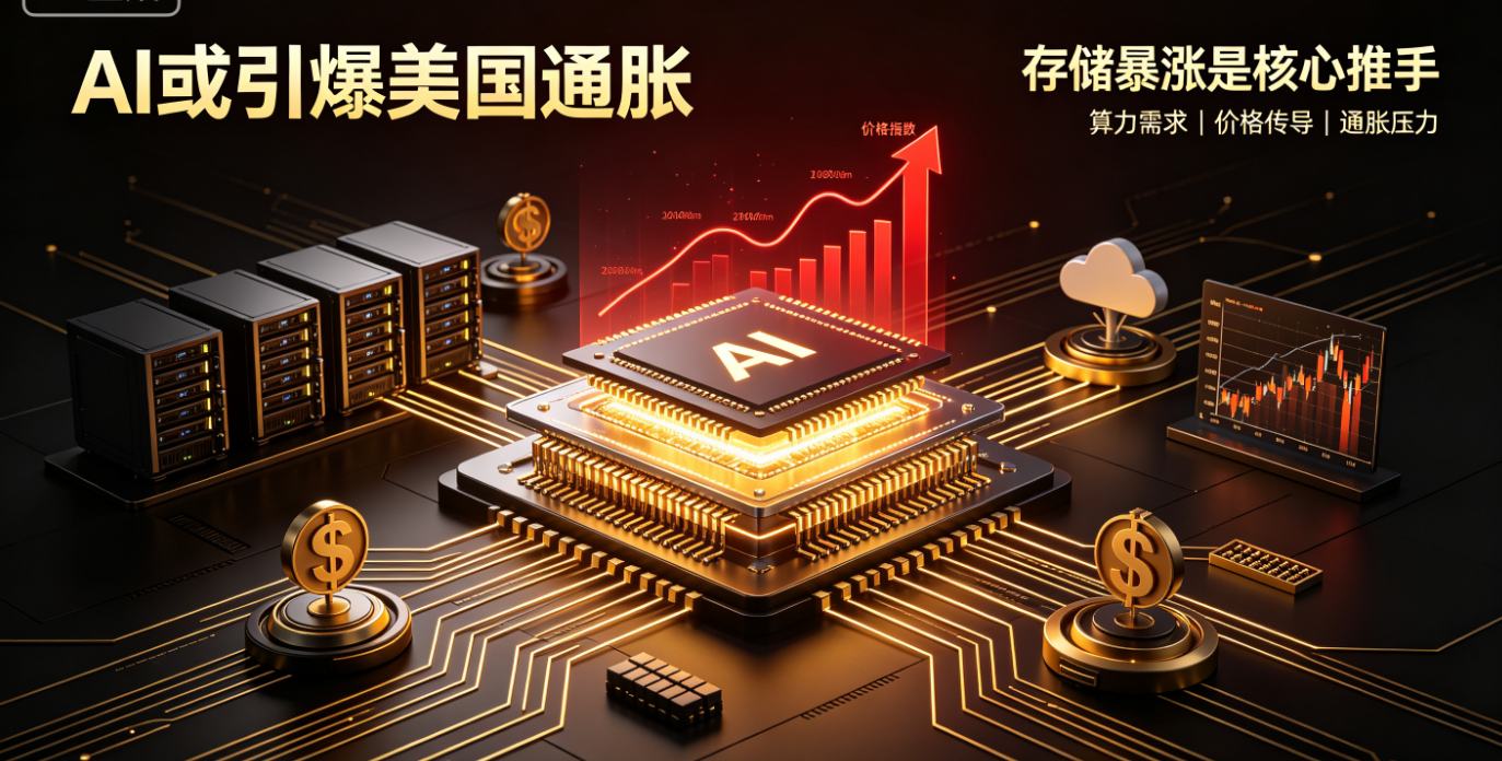 AI引爆美國通膨？高盛警告存儲價格暴漲